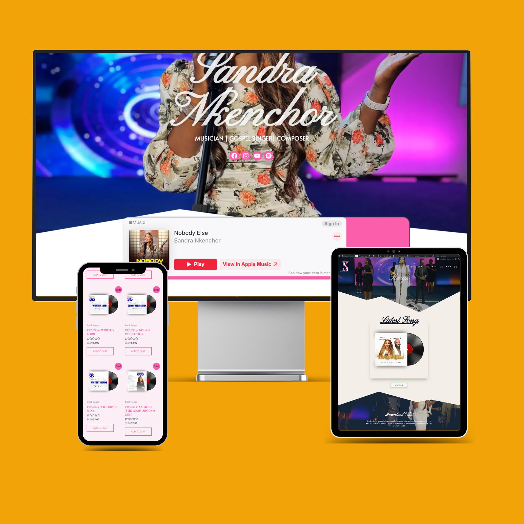 SEO-ready business website design