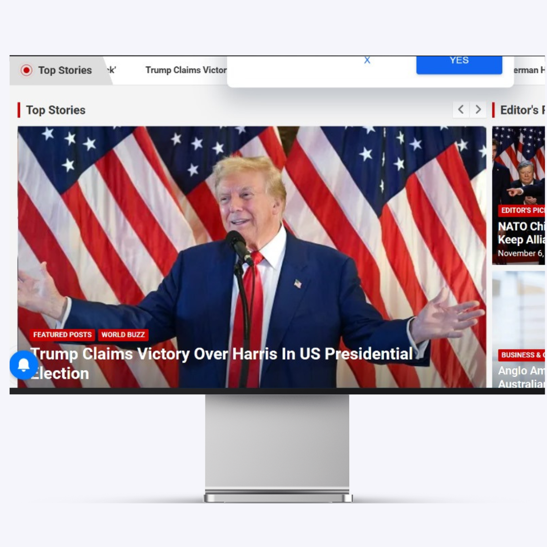 SEO-ready business website design