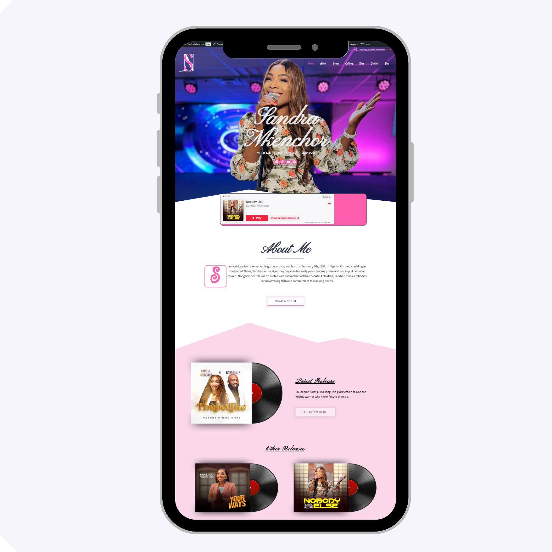 SEO-ready business website design
