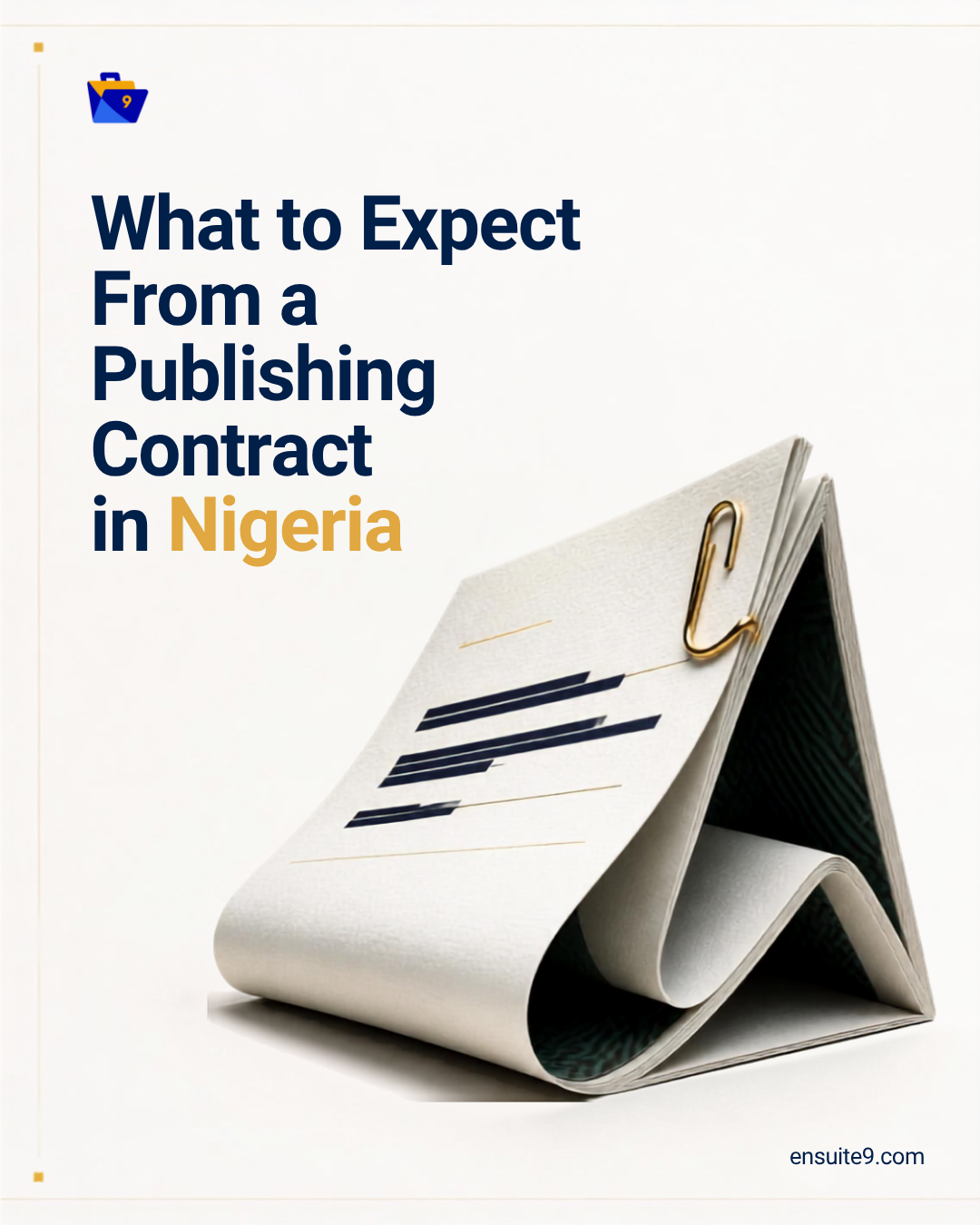 publishing contract nigeria