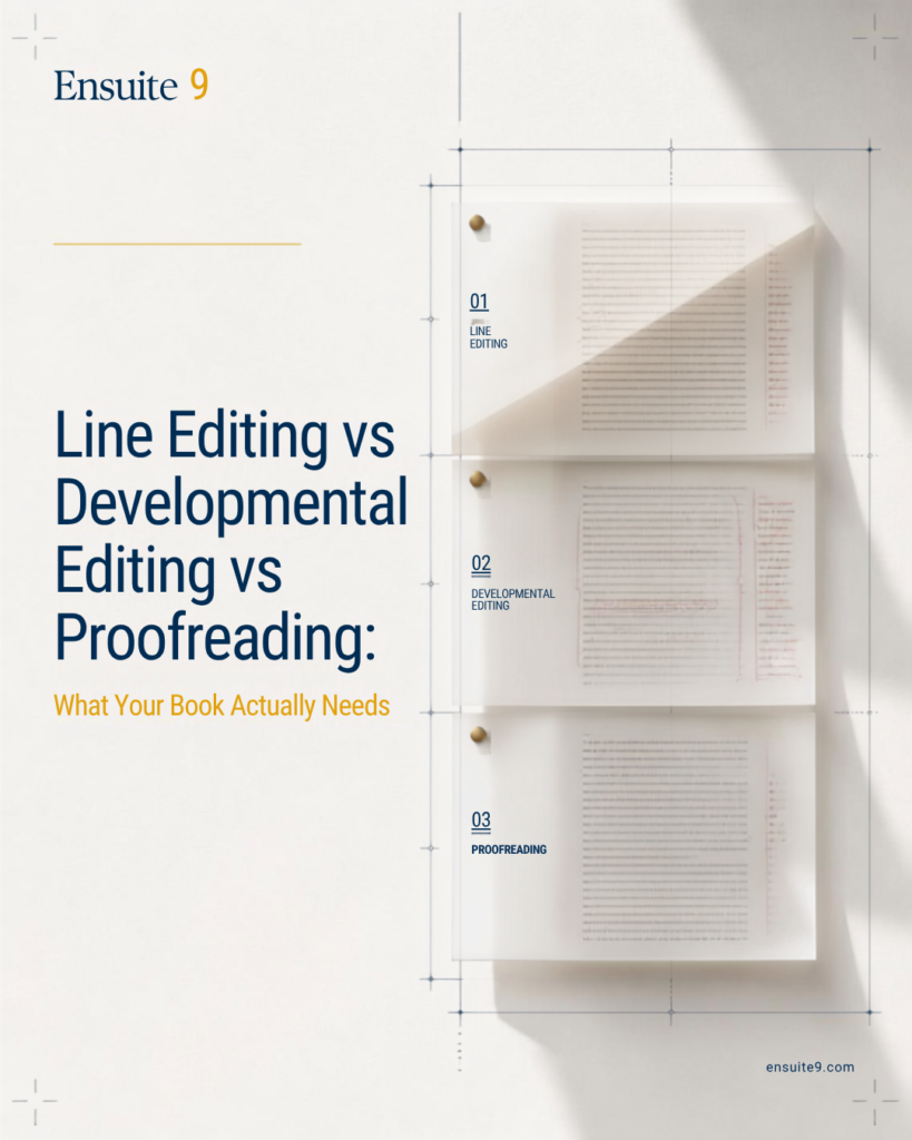Line editing vs developmental editing vs proofreading, the four stages of book editing in order with 2026 Nigerian pricing