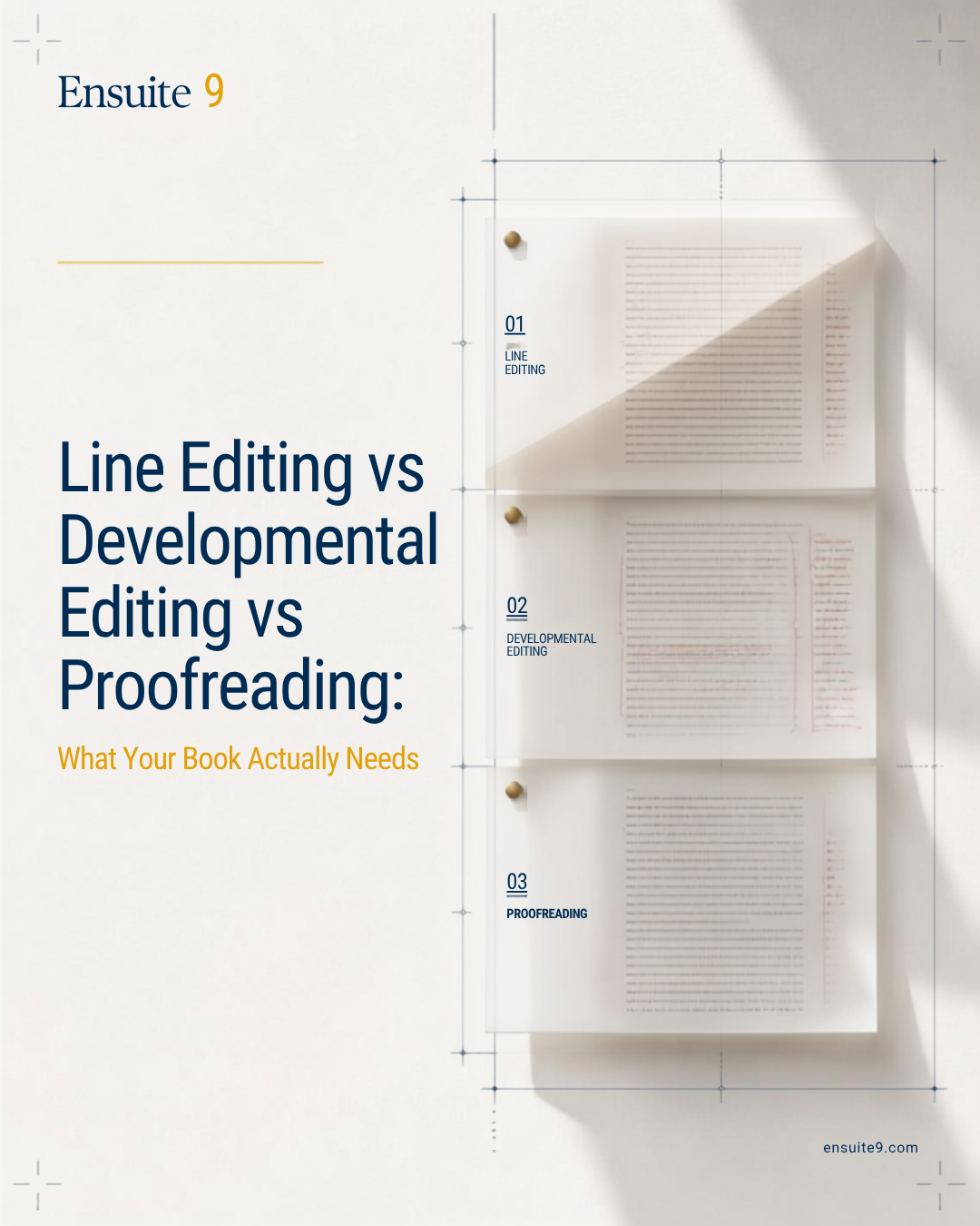 Line editing vs developmental editing vs proofreading, the four stages of book editing in order with 2026 Nigerian pricing